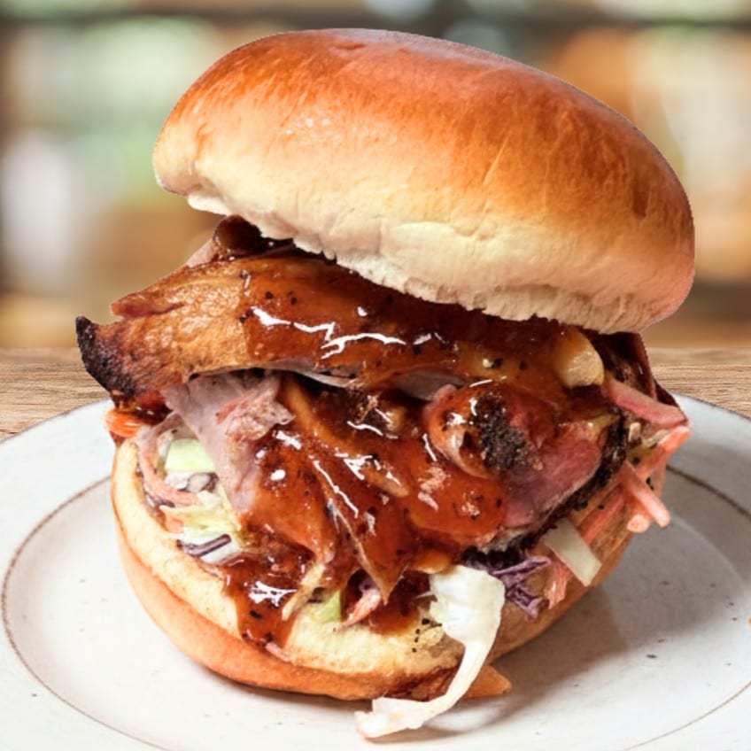Pulled Pork Sandwich.
